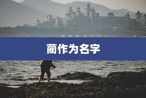蔺作为名字