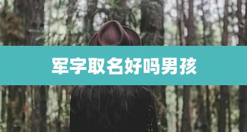 军字取名好吗男孩