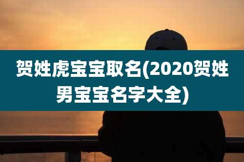 贺姓虎宝宝取名(2020贺姓男宝宝名字大全)