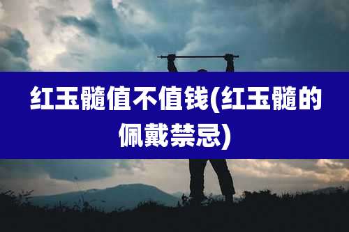 红玉髓值不值钱(红玉髓的佩戴禁忌)