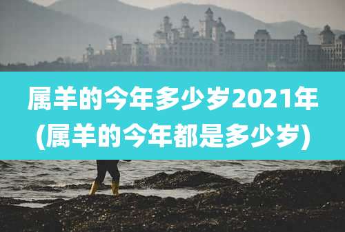 属羊的今年多少岁2021年(属羊的今年都是多少岁)