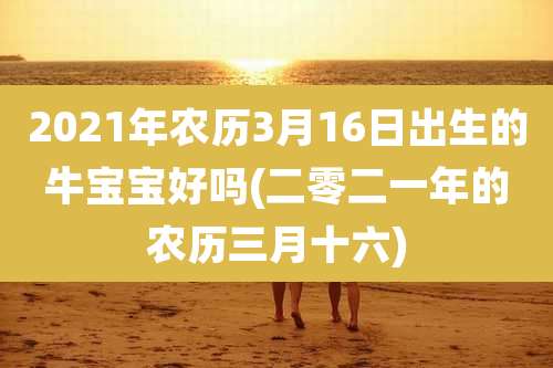 2021年农历3月16日出生的牛宝宝好吗(二零二一年的农历三月十六)