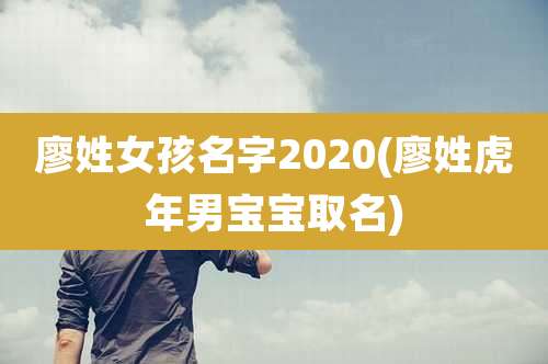 廖姓女孩名字2020(廖姓虎年男宝宝取名)