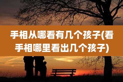 手相从哪看有几个孩子(看手相哪里看出几个孩子)