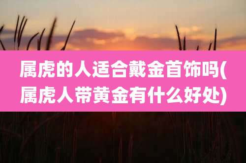 属虎的人适合戴金首饰吗(属虎人带黄金有什么好处)