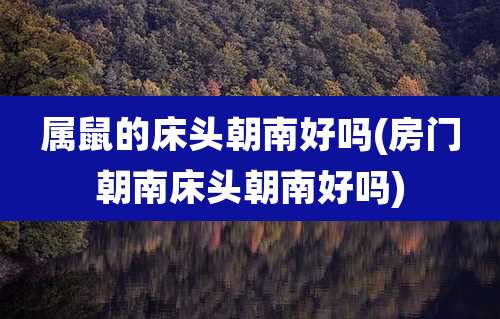 属鼠的床头朝南好吗(房门朝南床头朝南好吗)