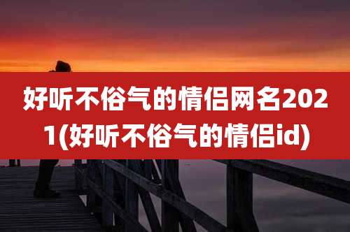好听不俗气的情侣网名2021(好听不俗气的情侣id)