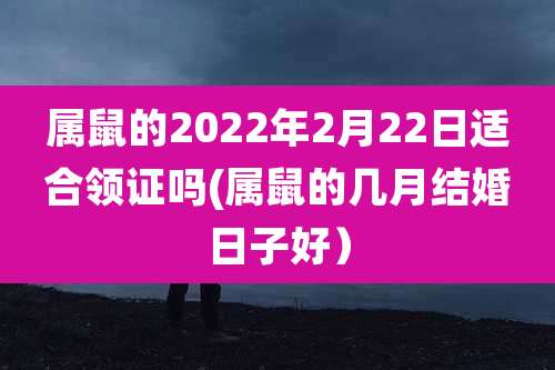 属鼠的2022年2月22日适合领证吗(属鼠的几月结婚日子好）