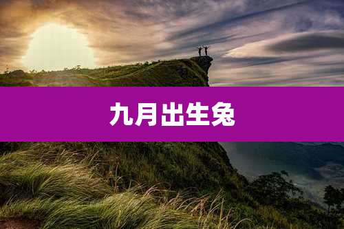 九月出生兔