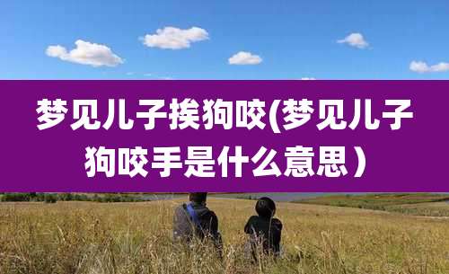 梦见儿子挨狗咬(梦见儿子狗咬手是什么意思)