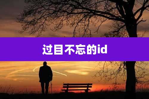 过目不忘的id