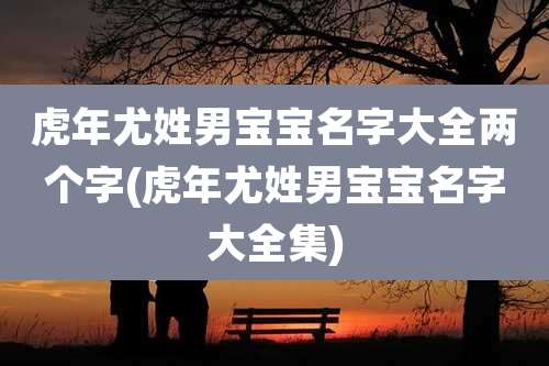 虎年尤姓男宝宝名字大全两个字(虎年尤姓男宝宝名字大全集)