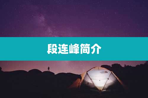 段连峰简介
