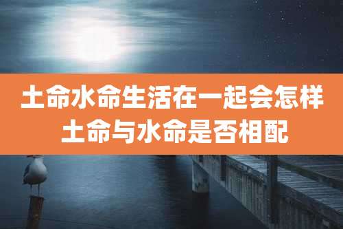 土命水命生活在一起会怎样 土命与水命是否相配