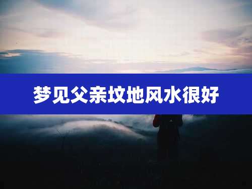梦见父亲坟地风水很好