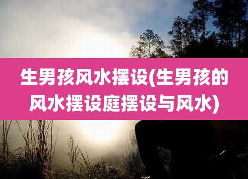 生男孩风水摆设(生男孩的风水摆设庭摆设与风水)