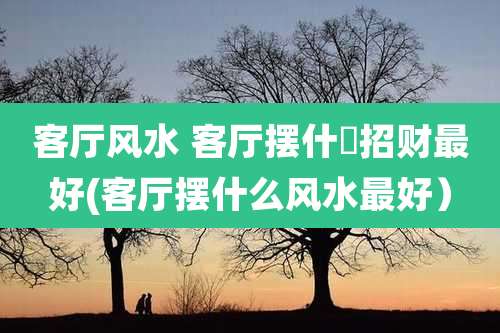 客厅风水 客厅摆什麼招财最好(客厅摆什么风水最好）