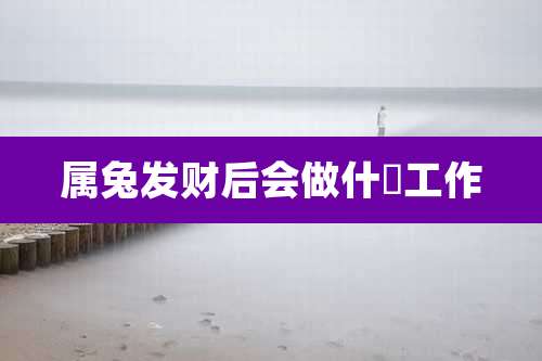 属兔发财后会做什麼工作