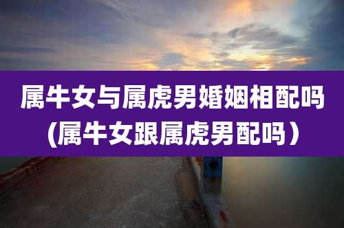 属牛女与属虎男婚姻相配吗(属牛女跟属虎男配吗）