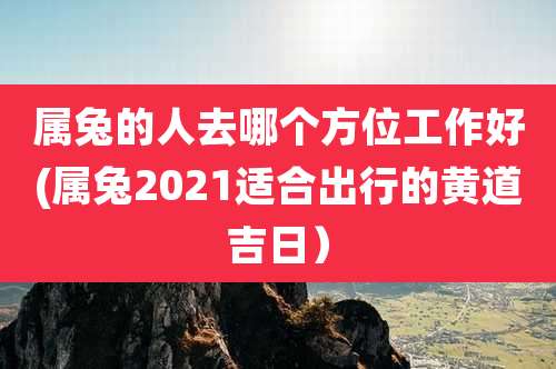 属兔的人去哪个方位工作好(属兔2021适合出行的黄道吉日)
