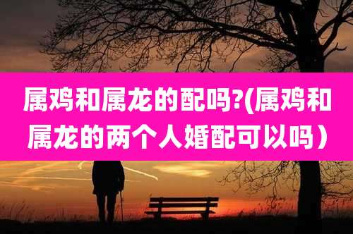 属鸡和属龙的配吗?(属鸡和属龙的两个人婚配可以吗）
