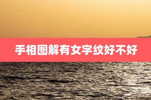 手相图解有女字纹好不好