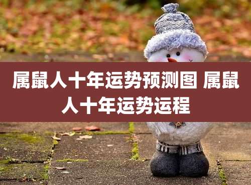 属鼠人十年运势预测图 属鼠人十年运势运程