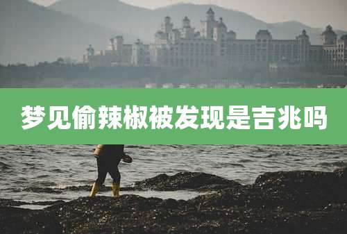 梦见偷辣椒被发现是吉兆吗