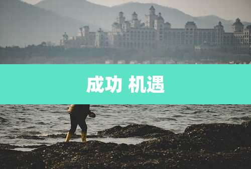 成功 机遇