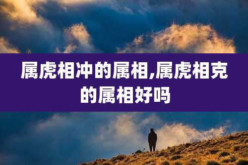 属虎相冲的属相,属虎相克的属相好吗