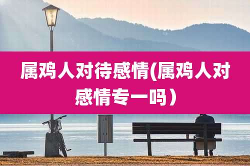 属鸡人对待感情(属鸡人对感情专一吗）