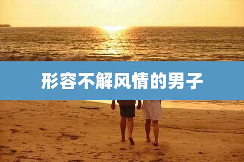 形容不解风情的男子