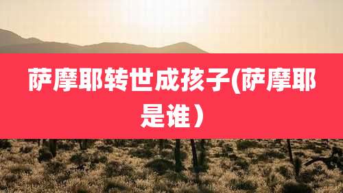 萨摩耶转世成孩子(萨摩耶是谁）