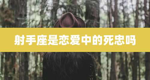 射手座是恋爱中的死忠吗