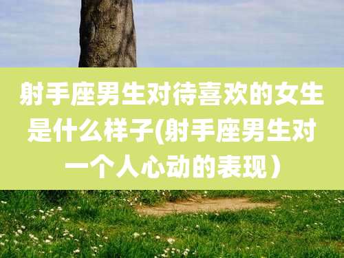 射手座男生对待喜欢的女生是什么样子(射手座男生对一个人心动的表现)