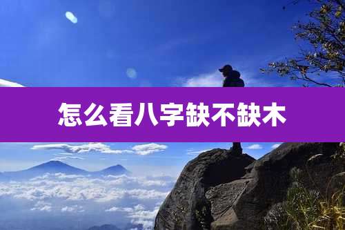 怎么看八字缺不缺木