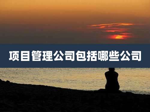 项目管理公司包括哪些公司