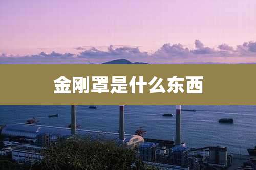 金刚罩是什么东西