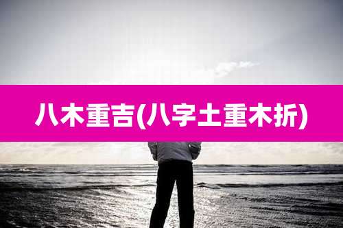 八木重吉(八字土重木折)
