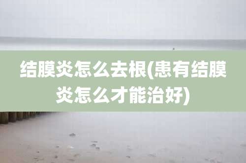结膜炎怎么去根(患有结膜炎怎么才能治好)