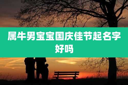 属牛男宝宝国庆佳节起名字好吗