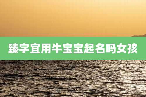 臻字宜用牛宝宝起名吗女孩