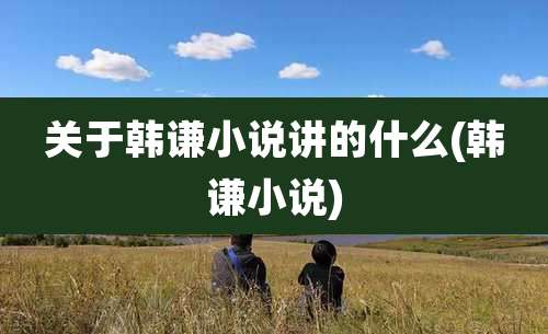 关于韩谦小说讲的什么(韩谦小说)