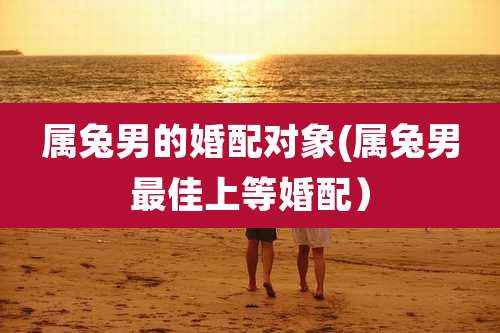 属兔男的婚配对象(属兔男最佳上等婚配)