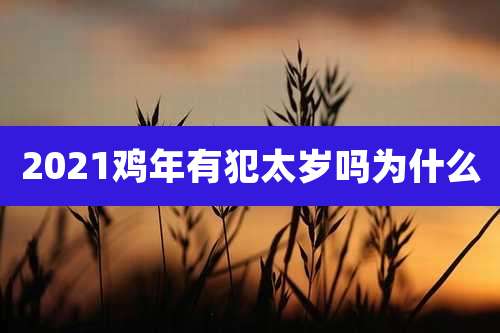 2021鸡年有犯太岁吗为什么