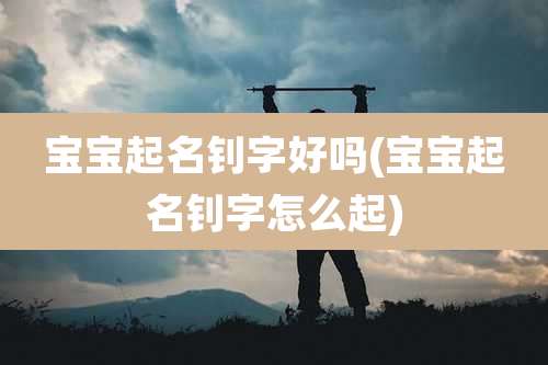 宝宝起名钊字好吗(宝宝起名钊字怎么起)
