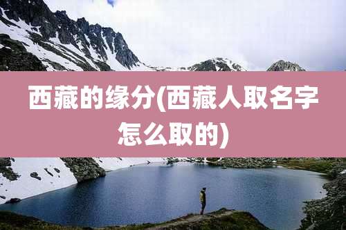 西藏的缘分(西藏人取名字怎么取的)