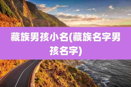 藏族男孩小名(藏族名字男孩名字)