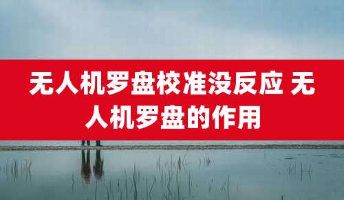 无人机罗盘校准没反应 无人机罗盘的作用