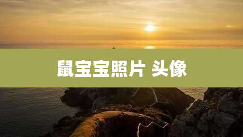 鼠宝宝照片 头像